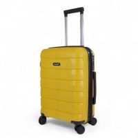 Βαλίτσα σκληρή  μικρή επεκτάσιμη κίτρινη Seagull SG180 - S