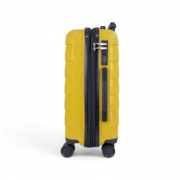 Βαλίτσα σκληρή  μικρή επεκτάσιμη κίτρινη Seagull SG180 - S