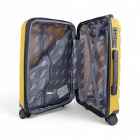 Βαλίτσα σκληρή  μικρή επεκτάσιμη κίτρινη Seagull SG180 - S