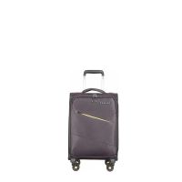 Βαλίτσα μαλακή καμπίνας γκρι με 4 ρόδες  Verage Bristol 4W S Grey