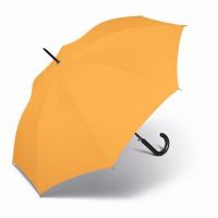 Ομπρέλα μεγάλη αυτόματη πορτοκαλί Happy Rain Essentials  Long Stick Umbrella Orange