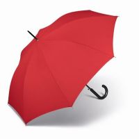 Ομπρέλα μεγάλη αυτόματη κόκκινη Happy Rain Essentials  Long Stick Umbrella Red