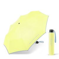 Folding Manual Umbrella United Colors of Benetton Yellow Pear