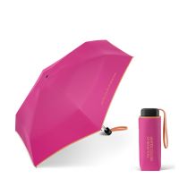 Ultra Mini Flat Folding Umbrella United Colors Of Benetton Fuchsia