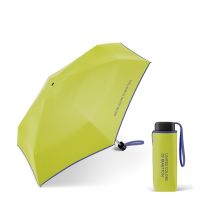 Ultra Mini Flat Folding Umbrella United Colors Of Benetton Greboble Green