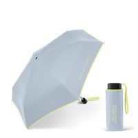 Ultra Mini Flat Folding Umbrella United Colors Of Benetton Greboble Tourmaline