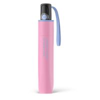 Ομπρέλα σπαστή αυτόματη ροζ με ρέλι United Colors Of Benetton Mini AC Folding Umbrella Rosy Future