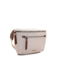 Τσαντάκι γυναικείο χιαστί μπεζ  Emily & Noah Esther