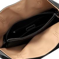 Τσάντα ώμου - χιαστί γυναικεία μαύρη Emily & Noah Eva