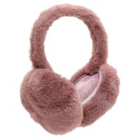 Γυναικεία γούνινα καλύμματα αυτιών ροζ Emily & Noah Hara Earmuff