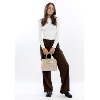 Women's Medium Hand - Crossbody Bag Emily & Noah Heather Ecru