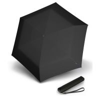 Ultra Light Slim Manual Folding Umbrella Knirps US.050 Mat Cross Black