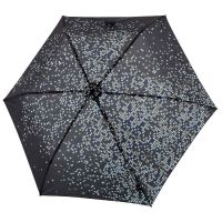 Ομπρέλα mini σπαστή μαύρη Knirps US.050 Ultra Light Slim Manual Folding Umbrella Brave Black