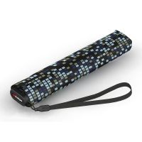 Ομπρέλα mini σπαστή μαύρη Knirps US.050 Ultra Light Slim Manual Folding Umbrella Brave Black