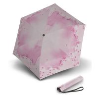 Ultra Light Slim Manual Folding Umbrella Knirps US.050 Sakura Romance Pink