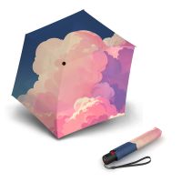 Automatic Open - Close Ultra Light Slim Folding Umbrella Knirps U.200 Duomatic Heaven
