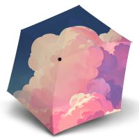 Ομπρέλα σπαστή αυτόματο άνοιγμα - κλείσιμο Knirps U.200 Ultra Light Slim Duomatic Folding Umbrella Heaven