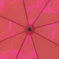 Ομπρέλα σπαστή κόκκινη με  αυτόματο άνοιγμα - κλείσιμο Knirps T.200 Medium Duomatic Garden Scarlet With Glitter