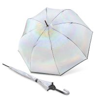 Long Manual Stick Umbrella Dome Knirps C.760 Stardust Black