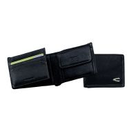 Πορτοφόλι δερμάτινο μικρό οριζόντιο μαύρο Camel Active Vegas Wallet Black