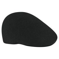Καπέλο τραγιάσκα χειμερινό μάλλινο μαύρο Kangol Seamless Wool 507 Black K0875FA-BK001