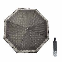 Ομπρέλα γυναικεία αυτόματη σπαστή μαύρη Pierre Cardin Automatic Folding Umbrella Lace Black