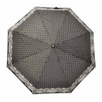 Ομπρέλα γυναικεία αυτόματη σπαστή μαύρη Pierre Cardin Automatic Folding Umbrella Lace Black