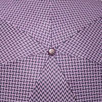 Ομπρέλα  μίνι  σπαστή χειροκίνητη ψαροκόκαλο μπλε - λιλά Pierre Cardin Folding Umbrella PC - 7225