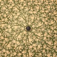 Ομπρέλα γυναικεία mini σπαστή χειροκίνητη φλοράλ πράσινη Pierre Cardin PC-7235