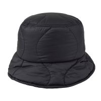 Καπέλο αδιάβροχο γυναικείο χειμερινό καπιτονέ μαύρο