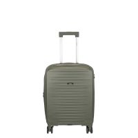 Βαλίτσα μικρή σκληρή επεκτάσιμη λαδί με 4 ρόδες Xplorer 178 20''