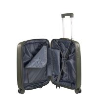 Βαλίτσα μικρή σκληρή επεκτάσιμη λαδί με 4 ρόδες Xplorer 178 20''