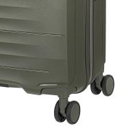 Βαλίτσα μικρή σκληρή επεκτάσιμη λαδί με 4 ρόδες Xplorer 178 20''