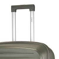 Βαλίτσα μικρή σκληρή επεκτάσιμη λαδί με 4 ρόδες Xplorer 178 20''