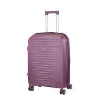 Βαλίτσα μεσαία σκληρή επεκτάσιμη μωβ με 4 ρόδες Xplorer 178 24''