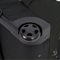 Τσάντα ταξιδίου καμπίνας - σακίδιο πλάτης μαύρο με 2 ρόδες Paulter 3035