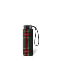 Ομπρέλα μίνι σπαστή γυναικεία καρώ πράσινη Happy Rain Essentials Checked Green