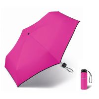 Ομπρέλα μίνι σπαστή φούξια Happy Rain Essentials Fuchsia