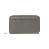 Πορτοφόλι δερμάτινο γυναικείο χακί LaVor 5985