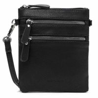 Τσαντάκι γυναικείο χιαστί μαύρο  Emily & Noah Emma