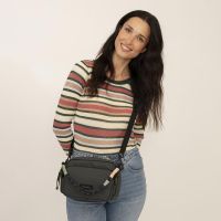 Women's Medium Shoulder - Crossbody Bag Gabol Mina Olive Green