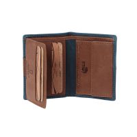 Πορτοφόλι δερμάτινο ανδρικό μπλε  LaVor 6066