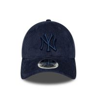 Καπέλο τζόκεϊ κοτλέ μπλε New York Yankees New Era 9Forty MLB Cord M-Crown Cap Navy
