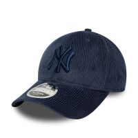 Καπέλο τζόκεϊ κοτλέ μπλε New York Yankees New Era 9Forty MLB Cord M-Crown Cap Navy