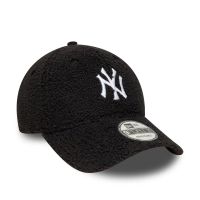 Καπέλο τζόκεϊ μπουκλέ μαύρο New York Yankees New Era 9Forty Borg Neyyan Cap Black / White