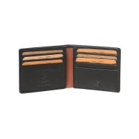 Πορτοφόλι δερμάτινο ανδρικό μαύρο  LaVor 6151