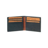 Πορτοφόλι δερμάτινο ανδρικό μπλε  LaVor 6151