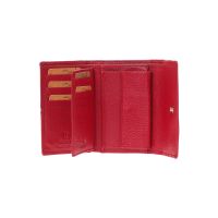 Πορτοφόλι δερμάτινο γυναικείο κόκκινο LaVor 6157