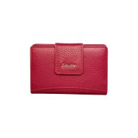 Πορτοφόλι δερμάτινο γυναικείο κόκκινο LaVor