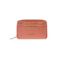 Πορτοφόλι δερμάτινο γυναικείο ροζ LaVor 6166